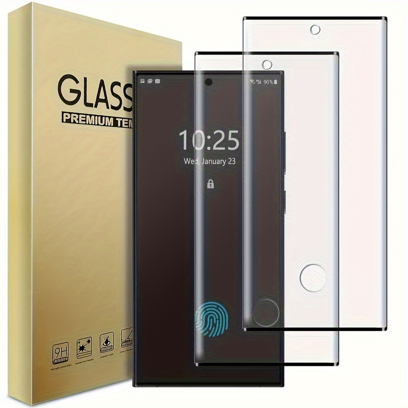 

2pcs Compatible With Samsung For S23 Ultra Case Friendly Anti-scratch, Anti-scratch, Easy -free Installation Film Transparent Tempered Glass Screen Protector Transparent