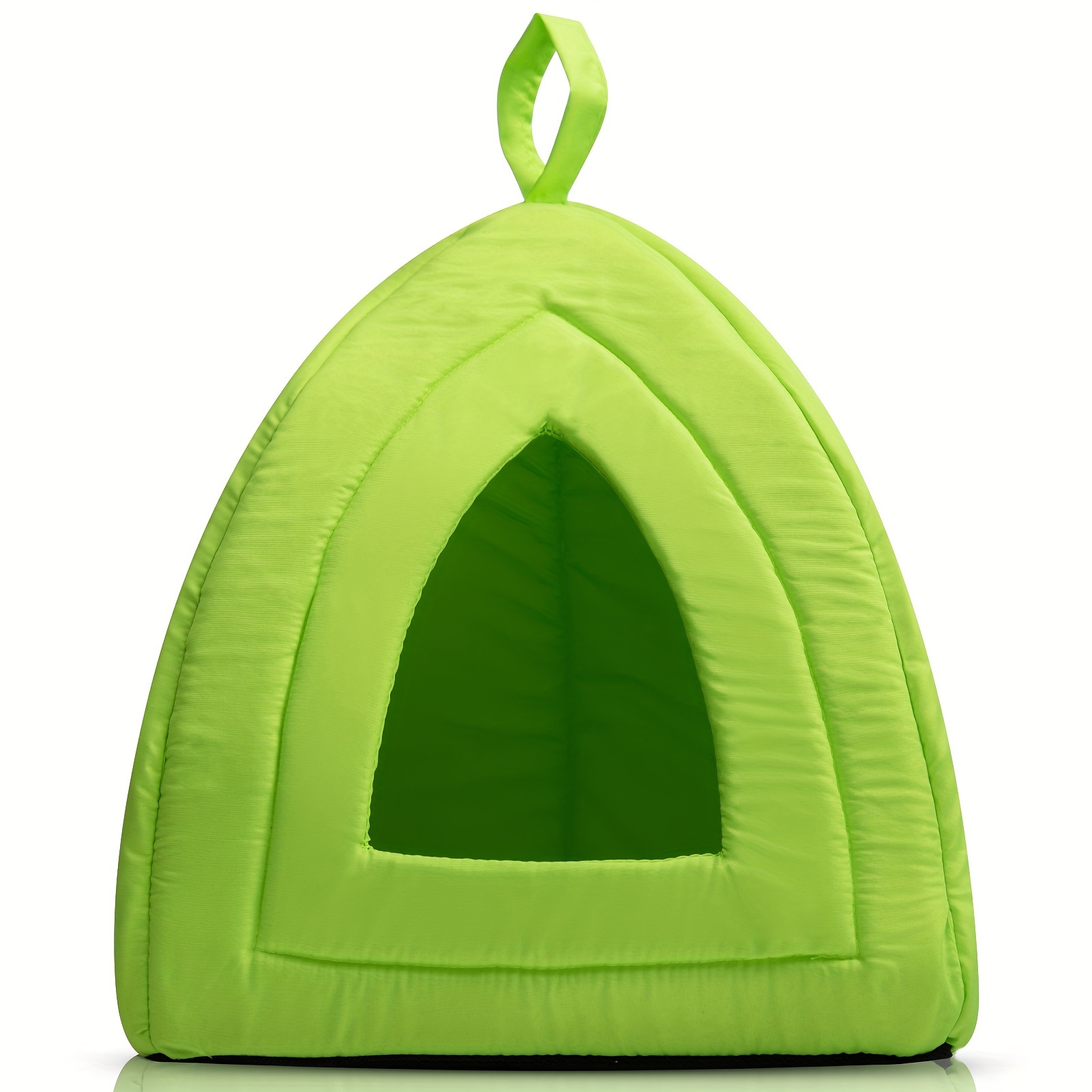 

2-in-1 : Foldable Indoor Cat House Tent With Removable Cushioned Pillow, Kittens And Small Pets