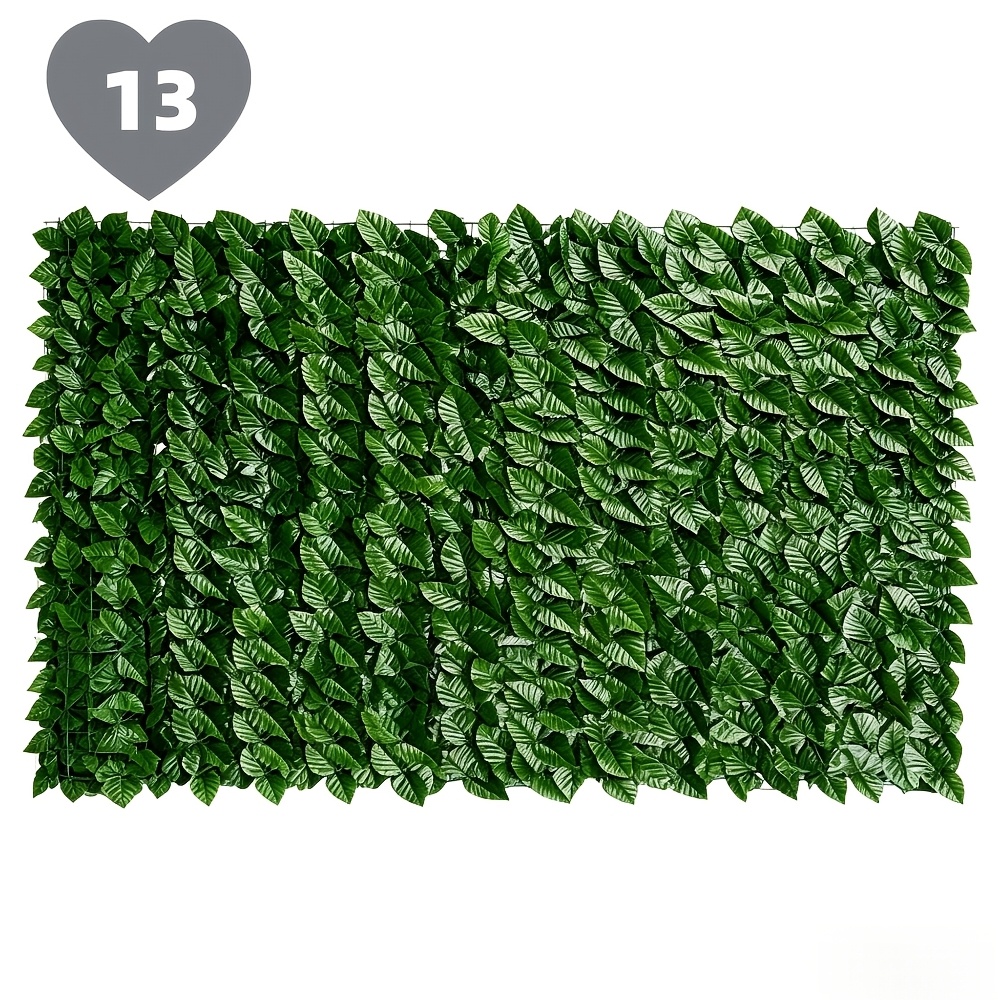TEMU 1.5x2m/1x2m/0.5x2m Ivy Green Plant, Suitable For Wall And Courtyard Decoration, Artificial Greenery, Multiple Sizes , Holiday Decor, Christmas