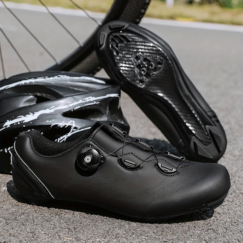 Chaussures De Vélo De Route KESCOO Unisexe - Pointure Homme 9.5 / Femme 12 - Noires