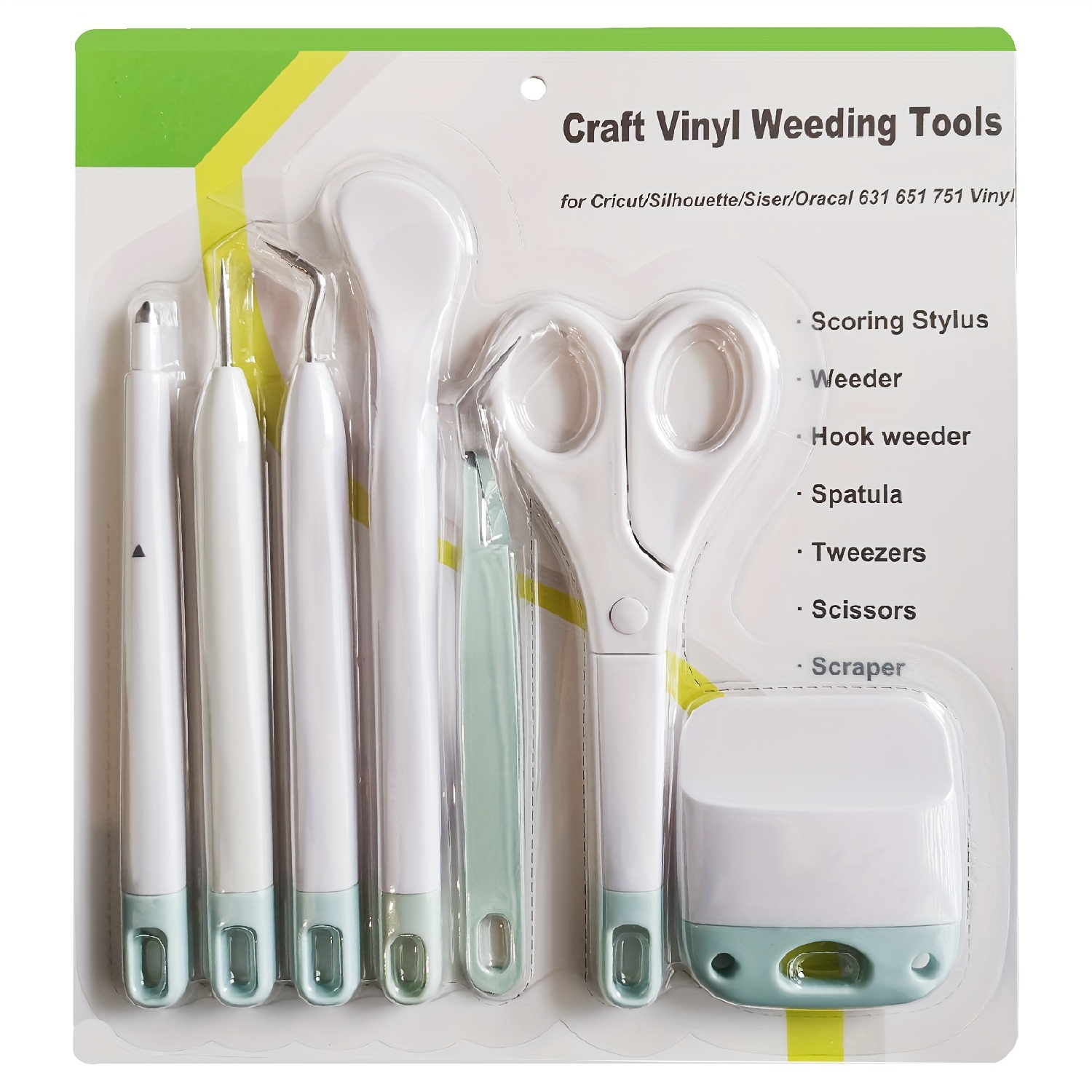 Cricut Weeding Tool - 3Pc Mini Pick & Hook Tool Set