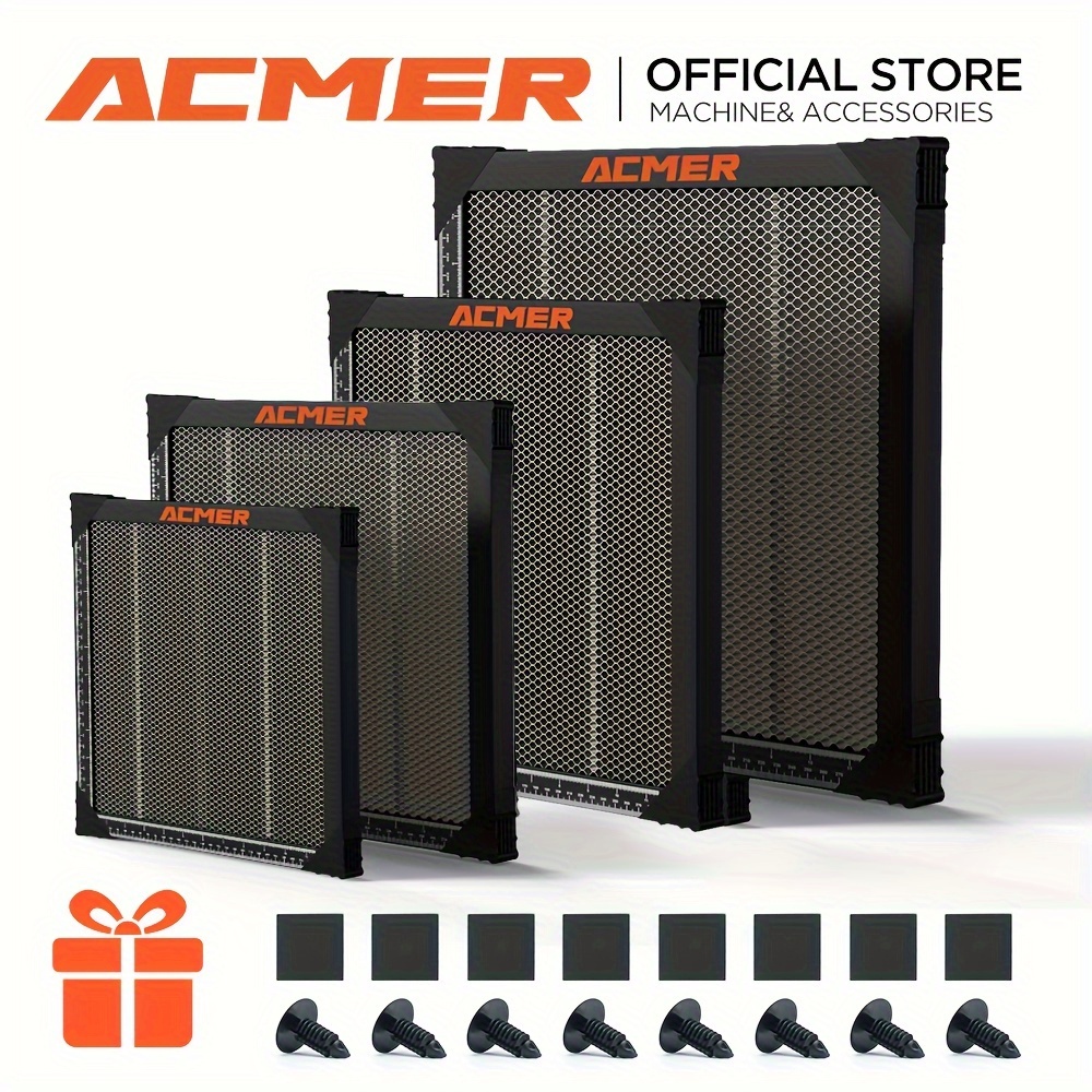 

Acmer Laser Honeycomb Panel Laser Working Table 400x400/440x440x/500x500mmco2 Or Laser Engraver Cutting Machine