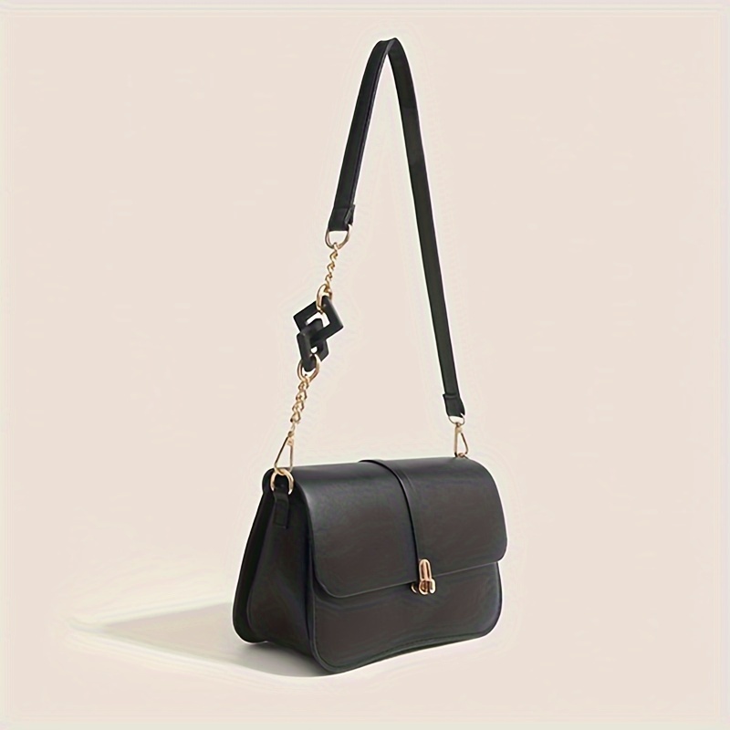 

1pc, Fashion Texture French Chain Underarm Bag -shoulder -body Style Shoulder Bag Elegant Shoulder Bag