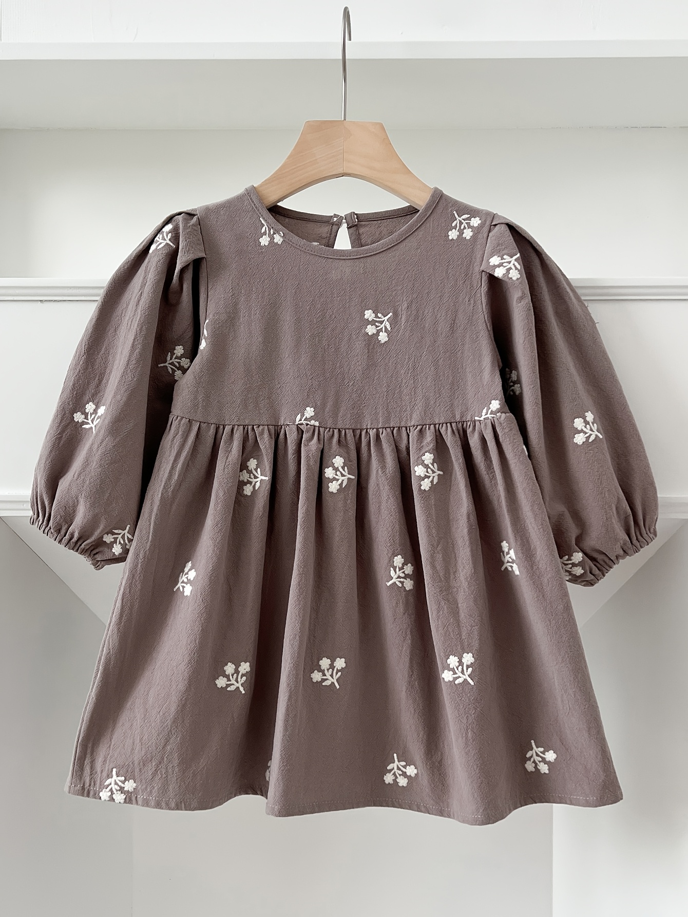 brown embroidered rose dress temu Ulla Johnson Sleeveless Midi Dress Leena Bordeaux Embroidered Chiffon –  Celebrity Owned