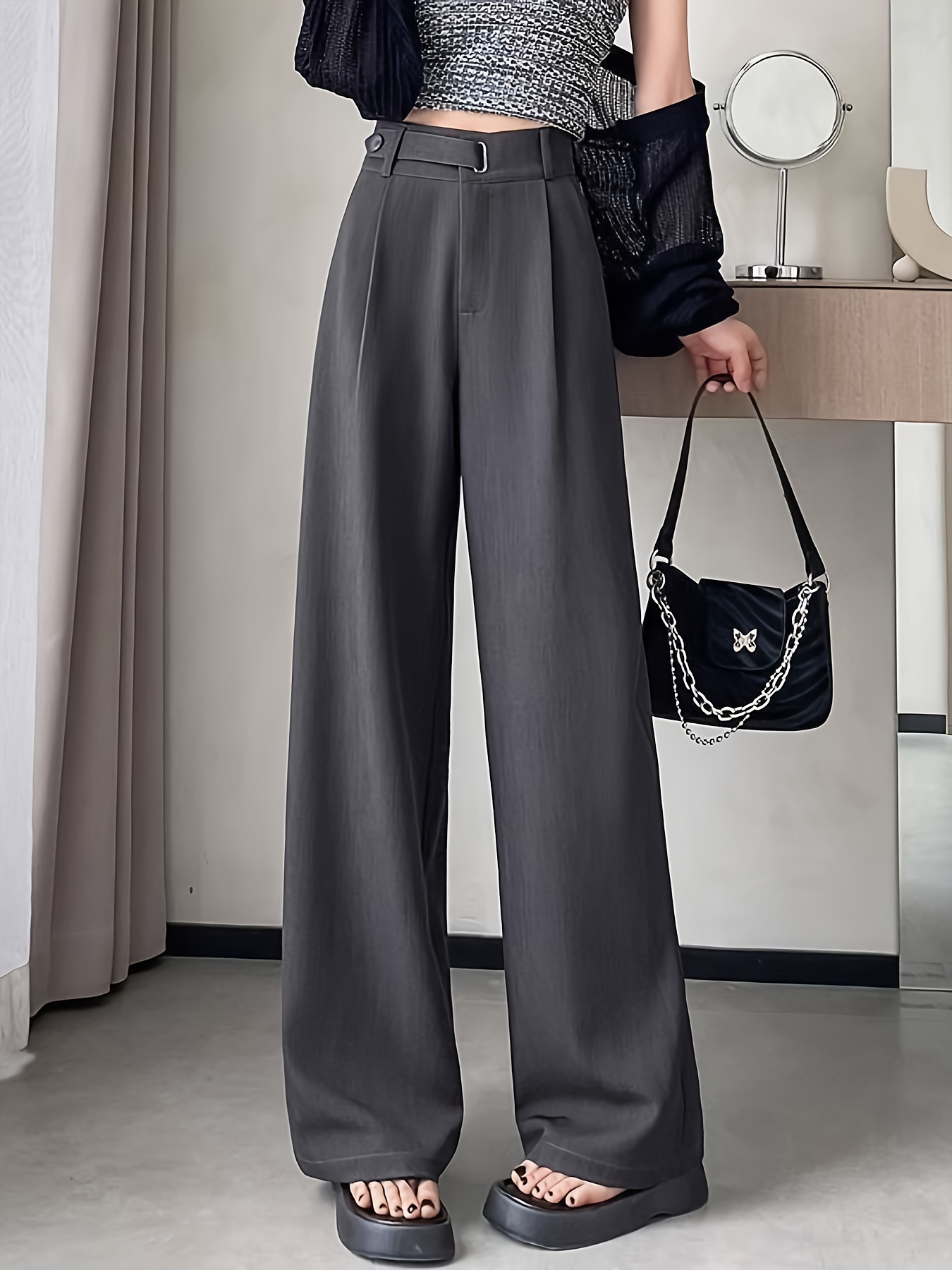 2026 new suit trousers womens spring summer - Temu Oman