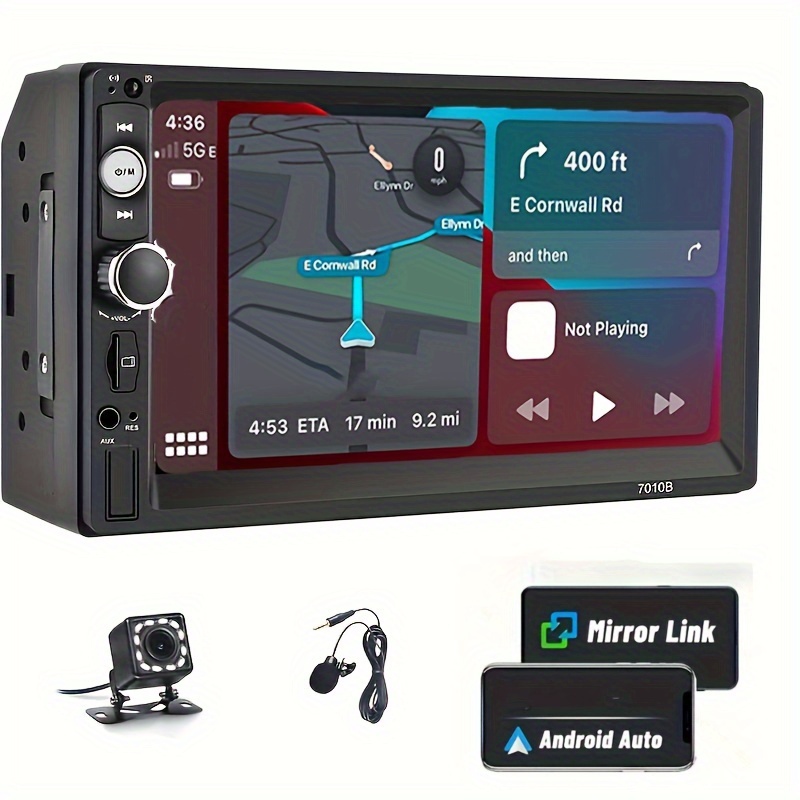 Radio De Coche Universal Single Din Android 8.1 1g + 16g - Temu