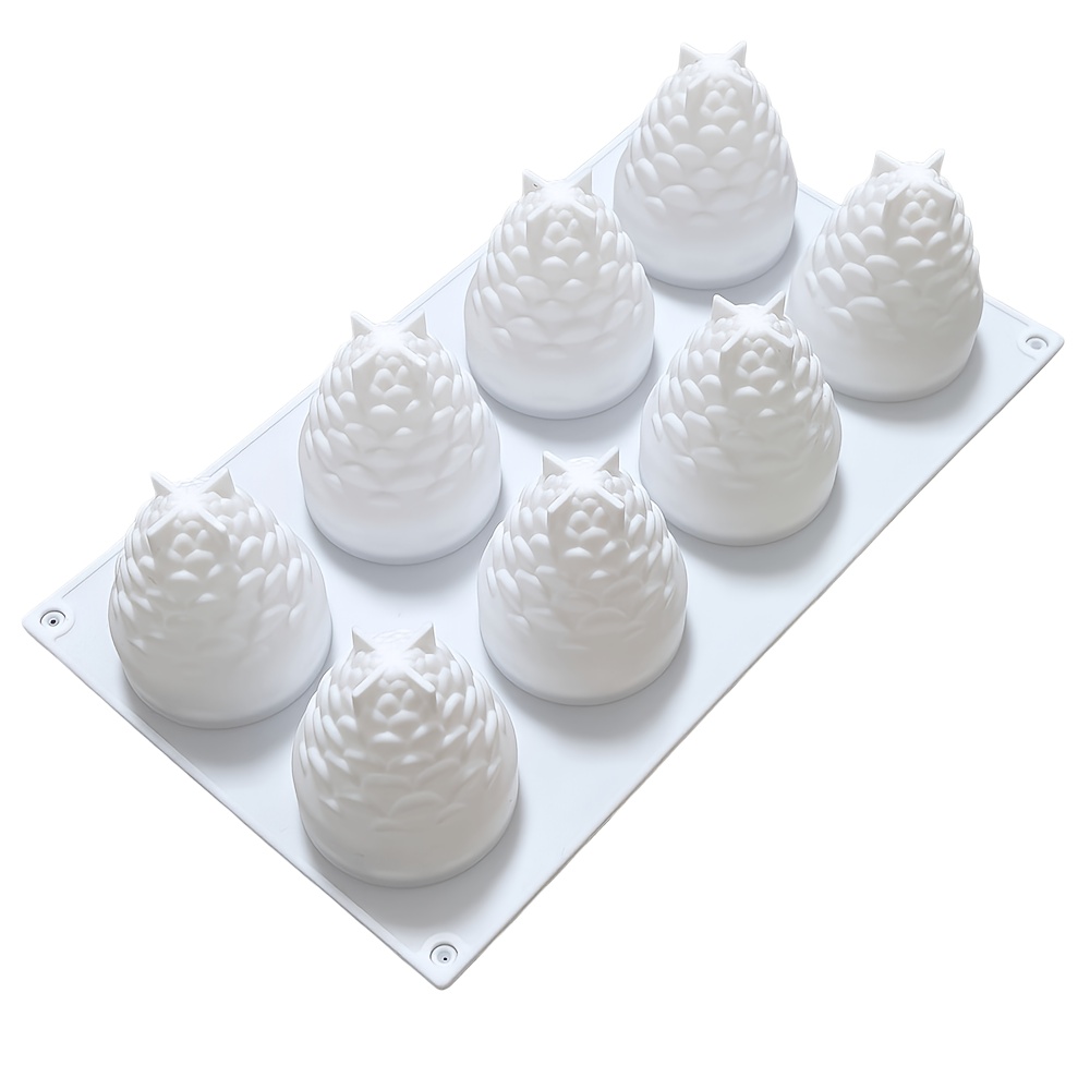 TEMU 1 pièce Moule en pour bougie de de grande taille, Moule en cube 3D pour la Saint-Valentin pour la fabrication de bougies, savon, résine,