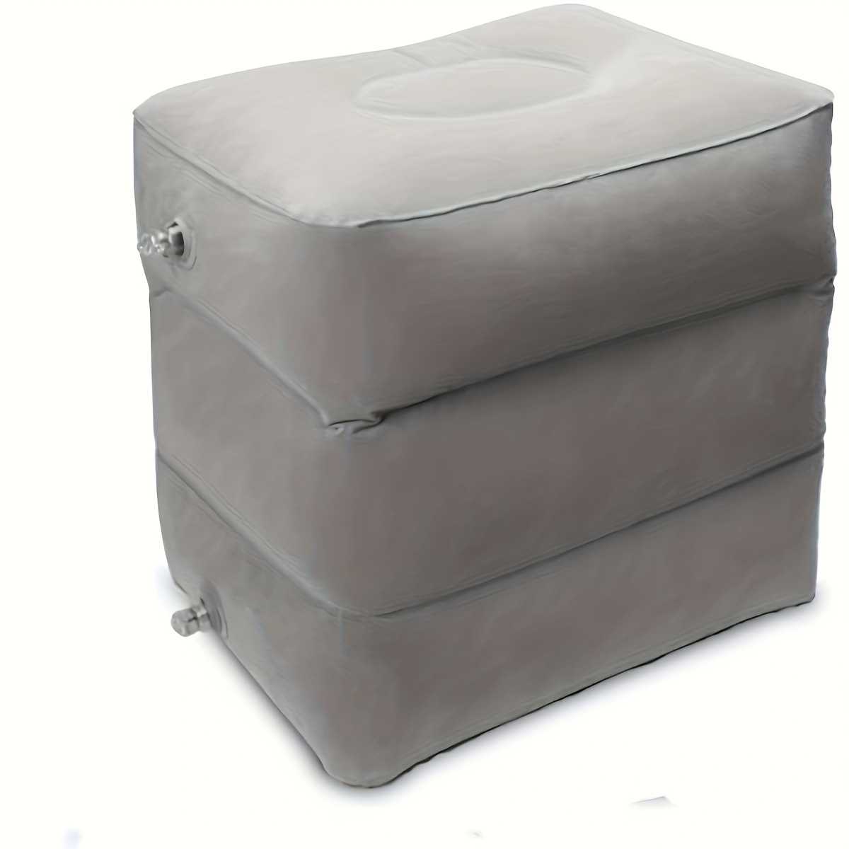 Inflatable Travel Foot Rest Pillow - Comfortable Leg - Airplanes, Cars, Trains And Office Use