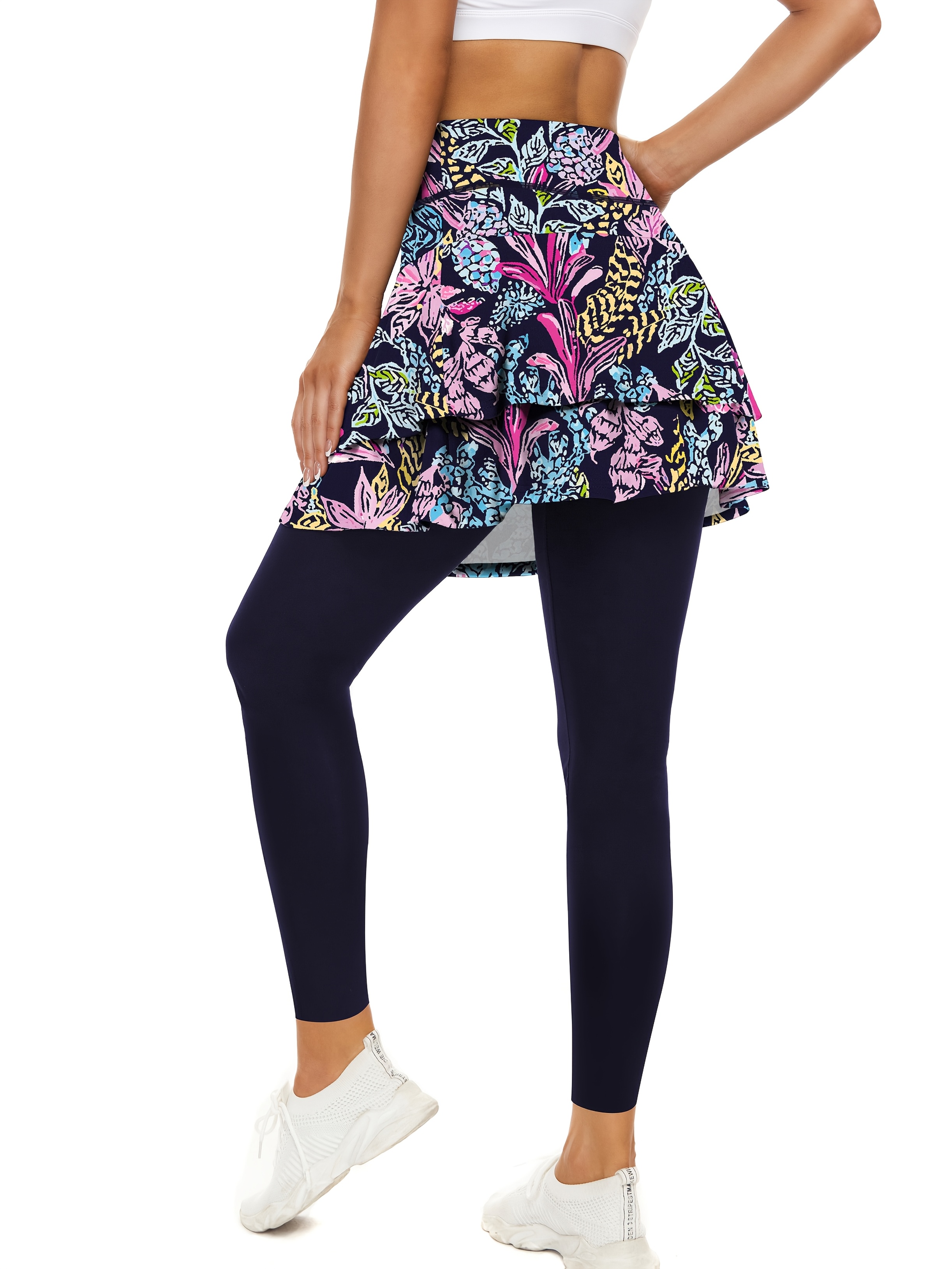 【U LAN】Rani wrap shirring skirt leggings set Rani wrap shirring skirt leggings set - ULAN | 60% - Asian