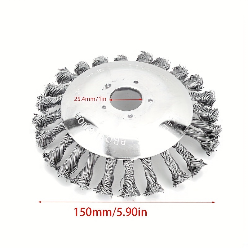 2 Tête De Coupe-herbe à 3 Lames En Fil D'acier, Tête De Rechange Pour Coupe-bordures, Tête De Coupe-herbe Universelle En Fil D'acier De 15 Cm | Leroy Merlin