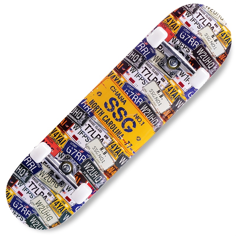Скейтборд «License plate» 79×20 см