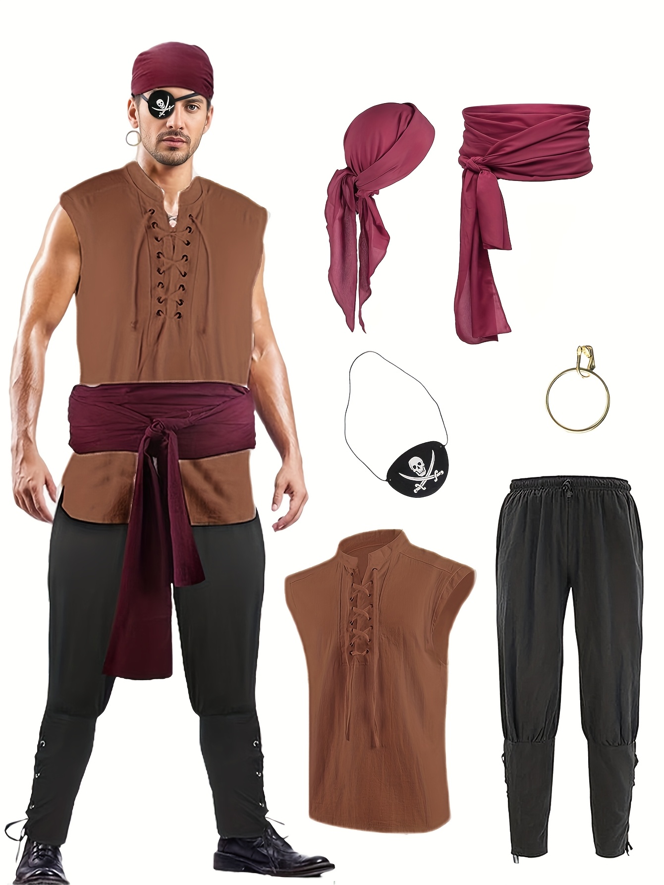 sailor outfit men sold on Temu Australia