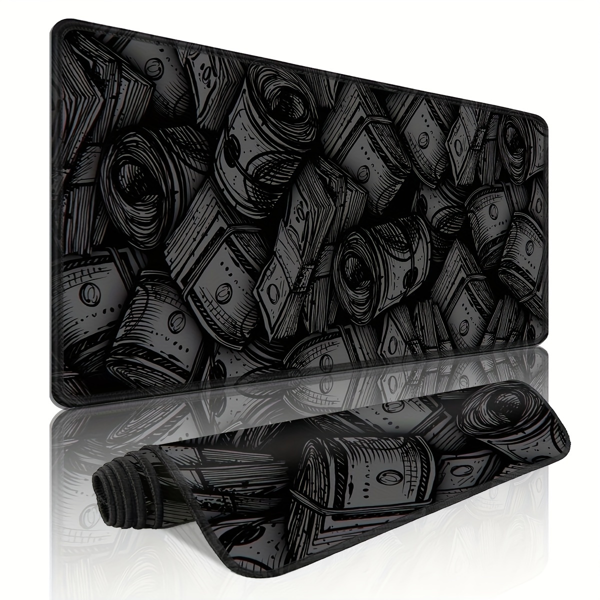 

Extra-large Durable Mousepad With Non-slip Back - Perfect For Home Office, Gaming, And Back-to-