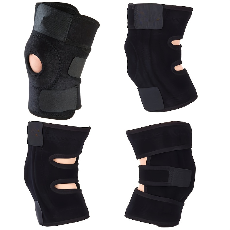 1pc knee support brace for sports patella bandage strap injury prevention fits up to 70kg comfortable and breathable knee protector kneepad details 1