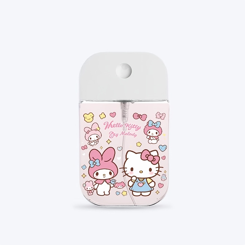 E-shop Sanrio niedliche Cartoon tragbare nachfüllbare Sprühflasche, leerer Reise-Parfümspender, nachfüllbare Sprühflasche im Taschenformat geeignet für