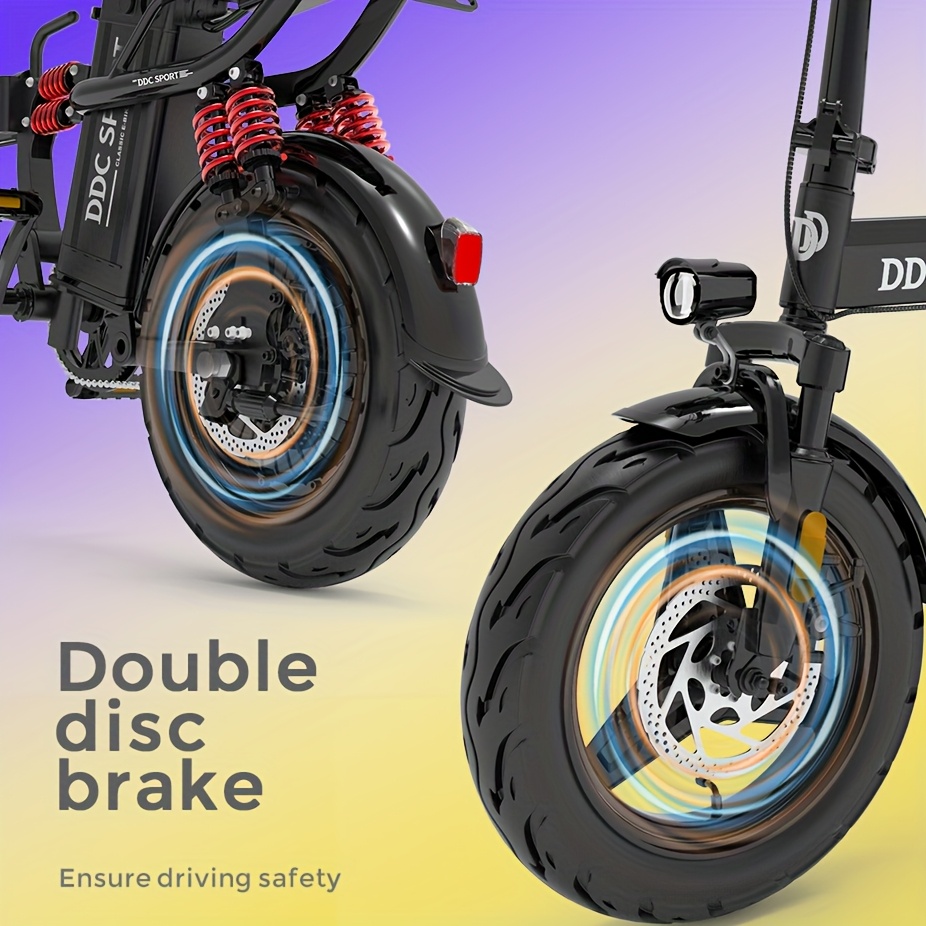 [Folding E-Bike] 700W Folding E-Bike for Adults: Tackle 25° Hills & 20MPH Speeds. 35-Mile Range with 48V 20Ah Removable Battery, 385LBS Capacity & 11-Layer Shock Absorption for A Smooth Ride. Your All-in-One Commute & Adventure Solution