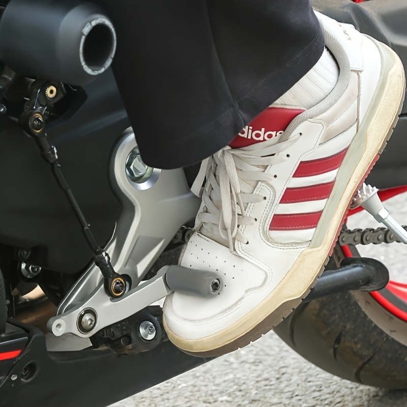 Paracolpi Leva Cambio Moto - Protezione in Gomma per Cambio, Protezione Anti-Usura, Universale per Scarpe Moto