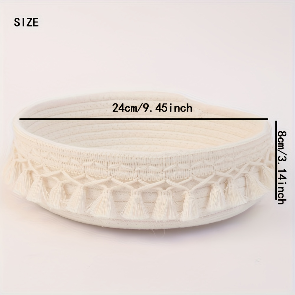 1pc Multi-functional Cosmetic Storage, Handmade Storage, Desktop Storage, Mini Storage Basket, Cosmetic Organizer, Sundries Storage, Home Decor Storage, Attractive &