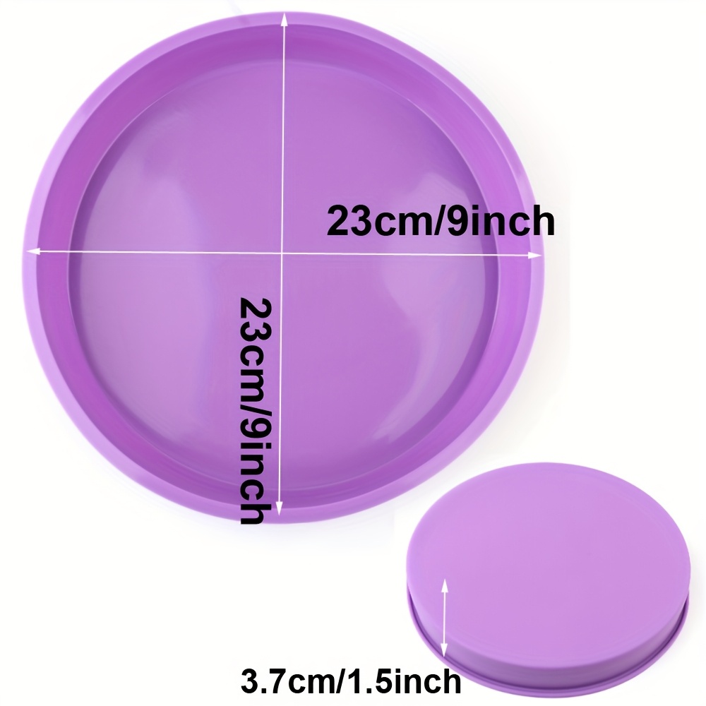 1 Large Cake Baking Pan 10 Inches Baking Cake Mold For Rainbow Cake, Mousse Sandwich Slices, Small, Pudding, , Etc