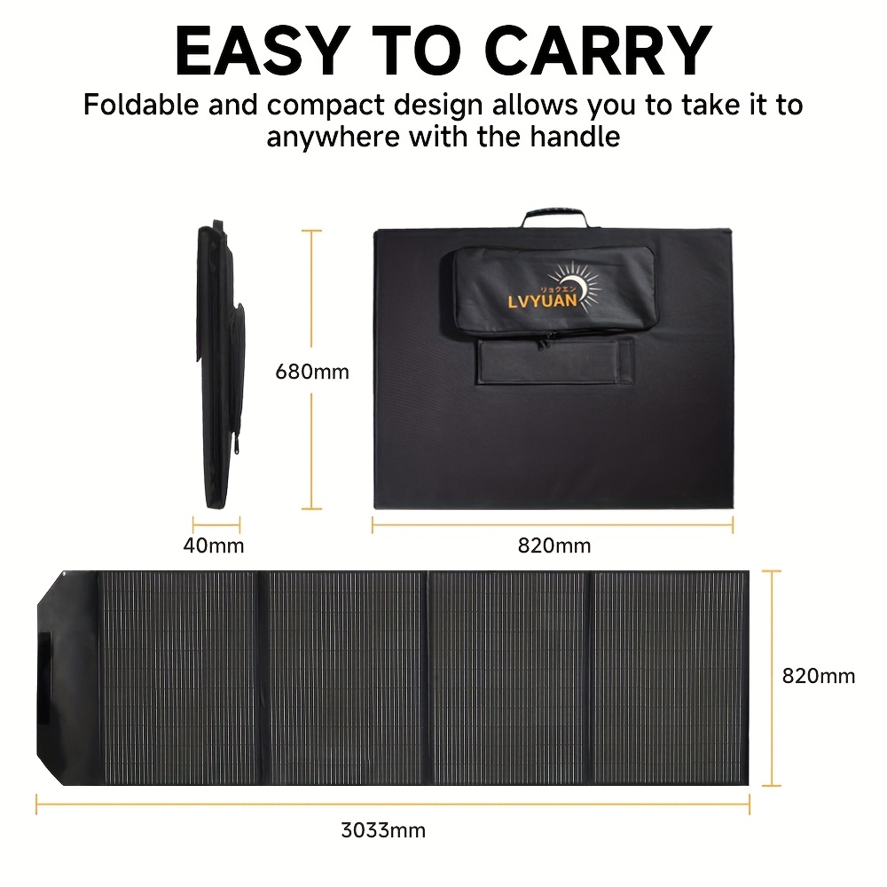 Panel solar LVYUAN empacado