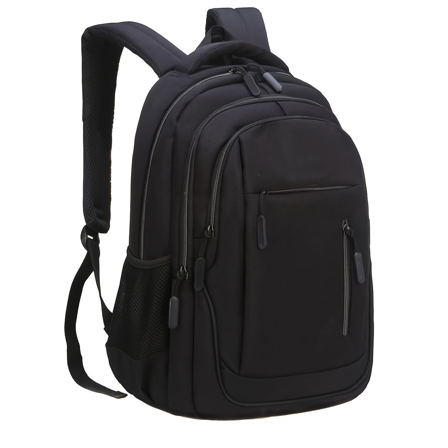 

Ogetok Black Oxford Fabric Backpack - Waterproof, & Breathable Laptop Bag For 15.6" Notebooks, Ideal For College, Business Travel & Outdoor Activities