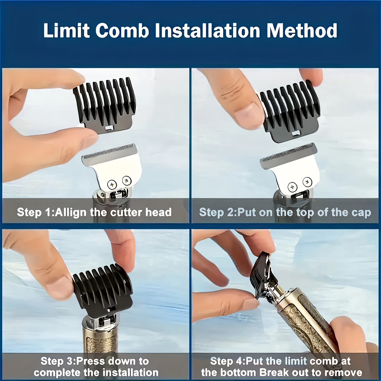 professional men's hair clipper men's electric shaver