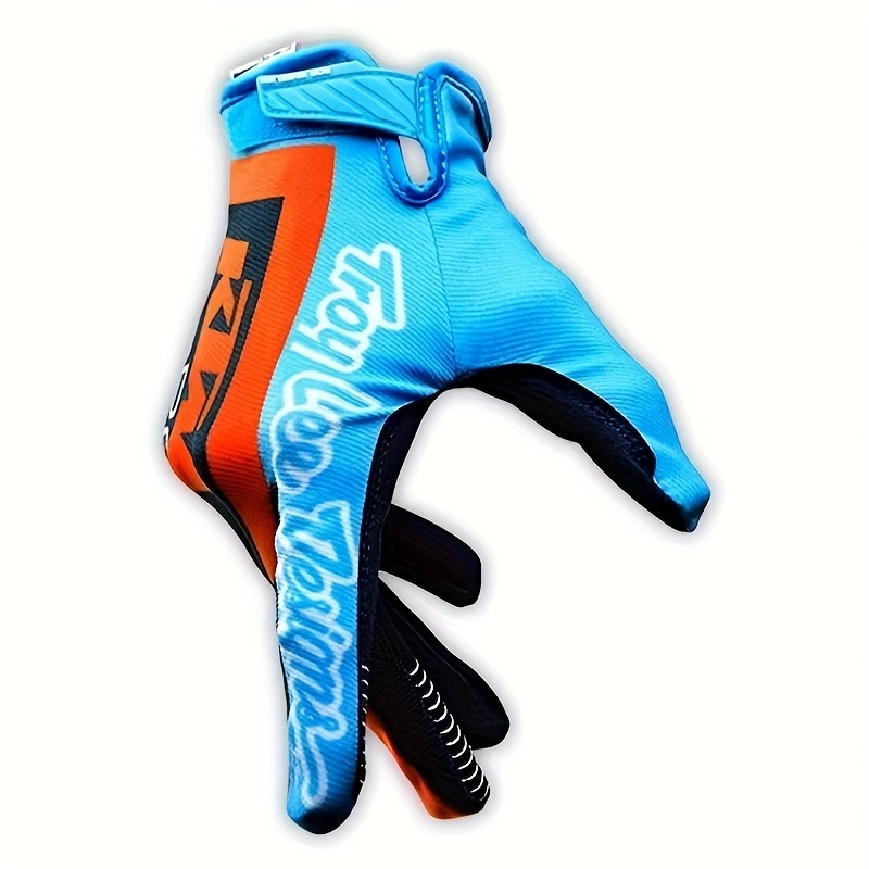 

Gants de Cyclisme à Doigts Intégraux pour VTT, BMX, ATV - Polyester , Non Lavable, Fermeture à Sangle - Idéaux pour le VTT, le Downhill et les Courses de Moto Tout-