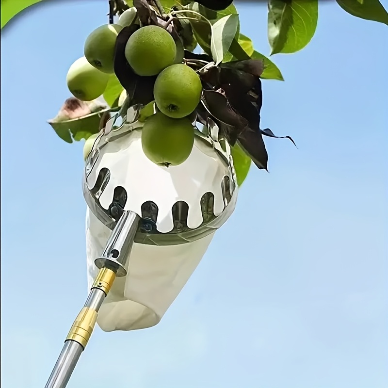 adjustable fruit picker   picking tool with telescopic rod and fruit picker random length extension   157 inches suitable for   fruit picking essential for   harvest Product details 0