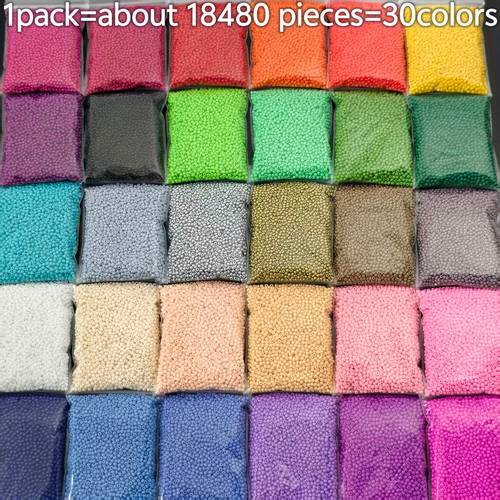 18480pcs 30 colors bohemian style glass seed beads 1 8mm czech glass seed beads for beading and jewelry accessories for crafting necklaces earrings and bracelets to enhance your christmas gift kit for mothers
