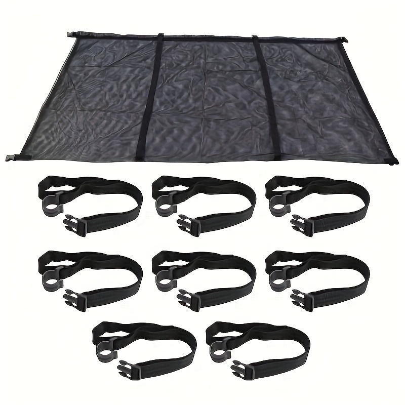 Oversized Mesh Storage Bag For Pool Floats - Sturdy, Fast-drying, And Keep Your Rings Tidy - Perfect For Use By The Pool, A Must-have Accessory
