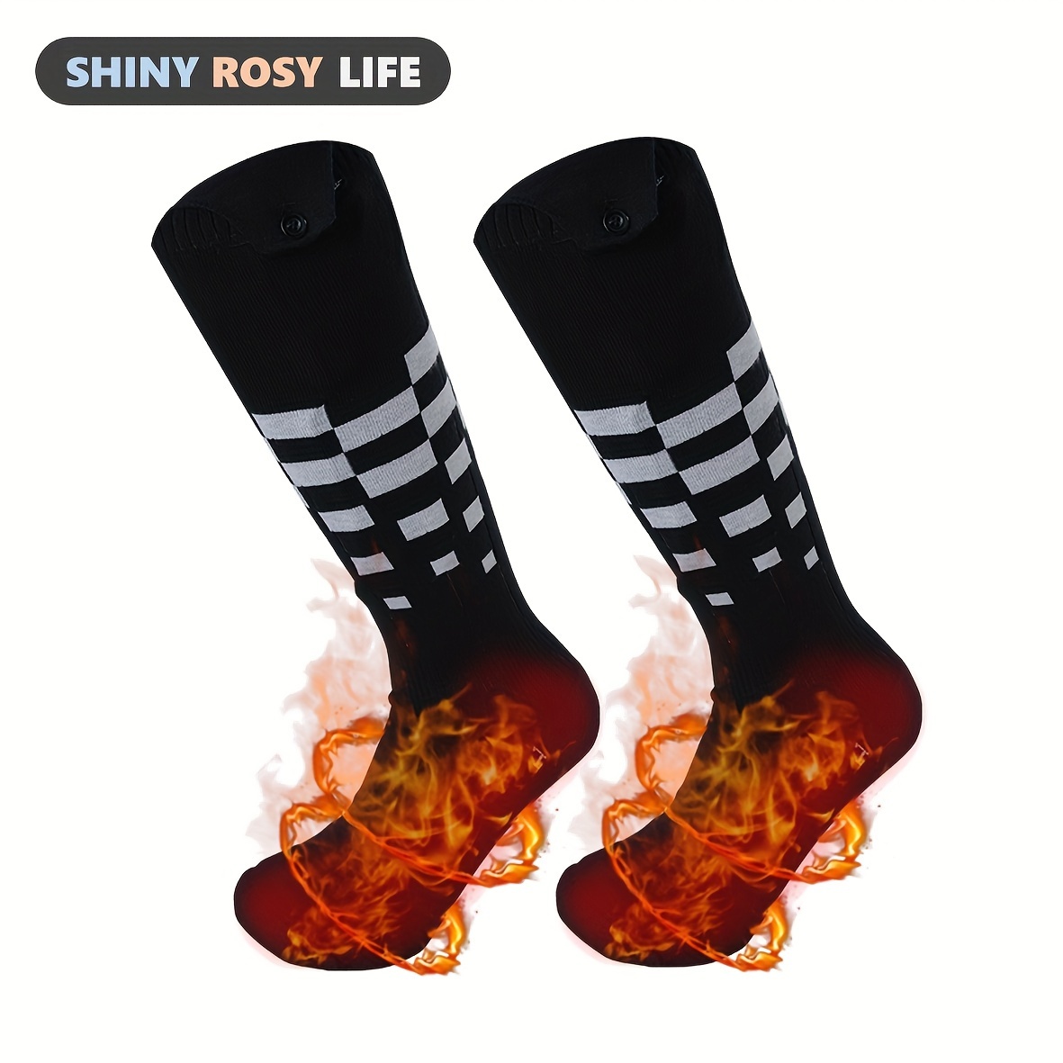 

- 360° - Heating Legwear, , Thickened , Usb Rechargeable 8000mah Battery- Warmers, - For , Toe, – Unscented, Materials