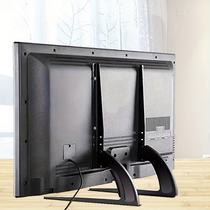 

1pc Adjustable Tv Desktop Stand, Easy No-drill Installation, Fits Most 14-37 Inch Televisions, Vesa Compatible 400*300/400*200/200*200/100*100