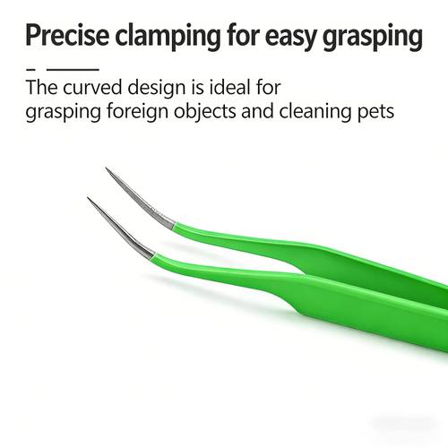 5pcs set of flea removal fork stainless flea clip with flea fork removal tool durable and suitable for long haired and short haired dogs and cats portable pet hygiene and care set for outdoor and home use