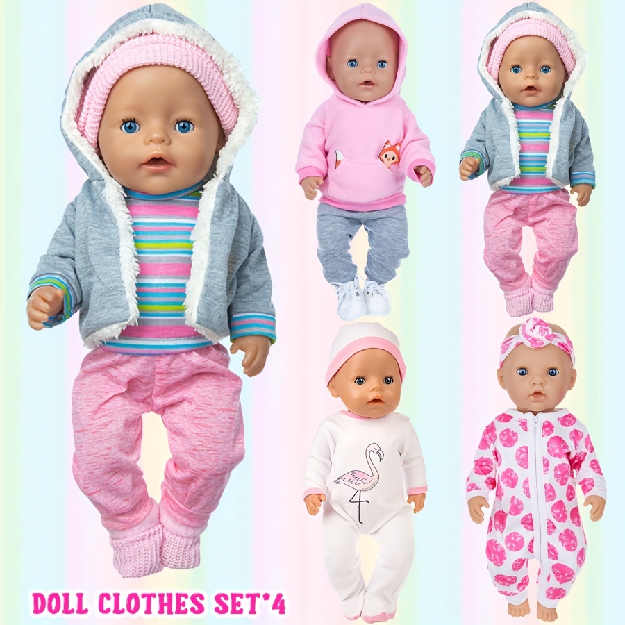 

11pcs Clothes Accessories For 18-inch Doll, Clothing And Accessory Sets, Doll Clothes, Doll Accessories, Toys, Christmas, Halloween Gifts, Thanksgiving, Birthday Gifts