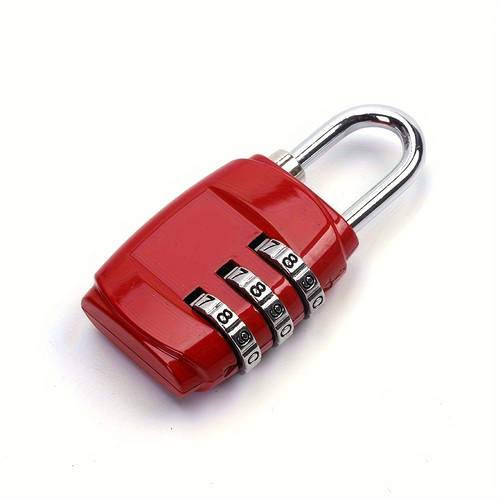 a 3 digit combination lock for luggage gym lockers and cabinets providing keyless security for your durable and travel friendly padlock in colors