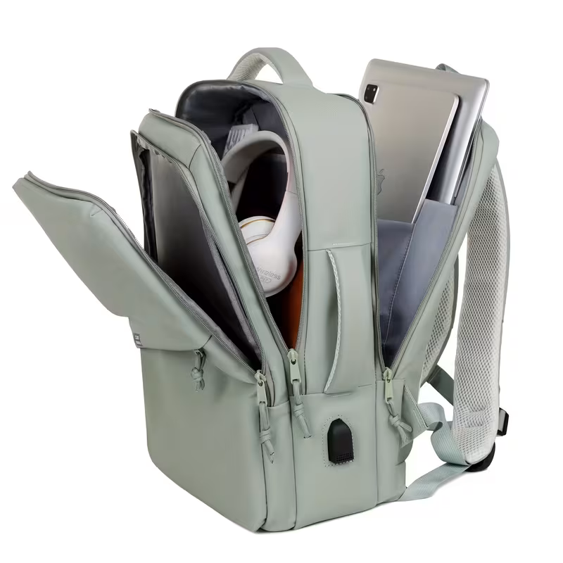 stylish and minimalist large capacity student backpack for men women casual shoulder bag for short trips Product details 5