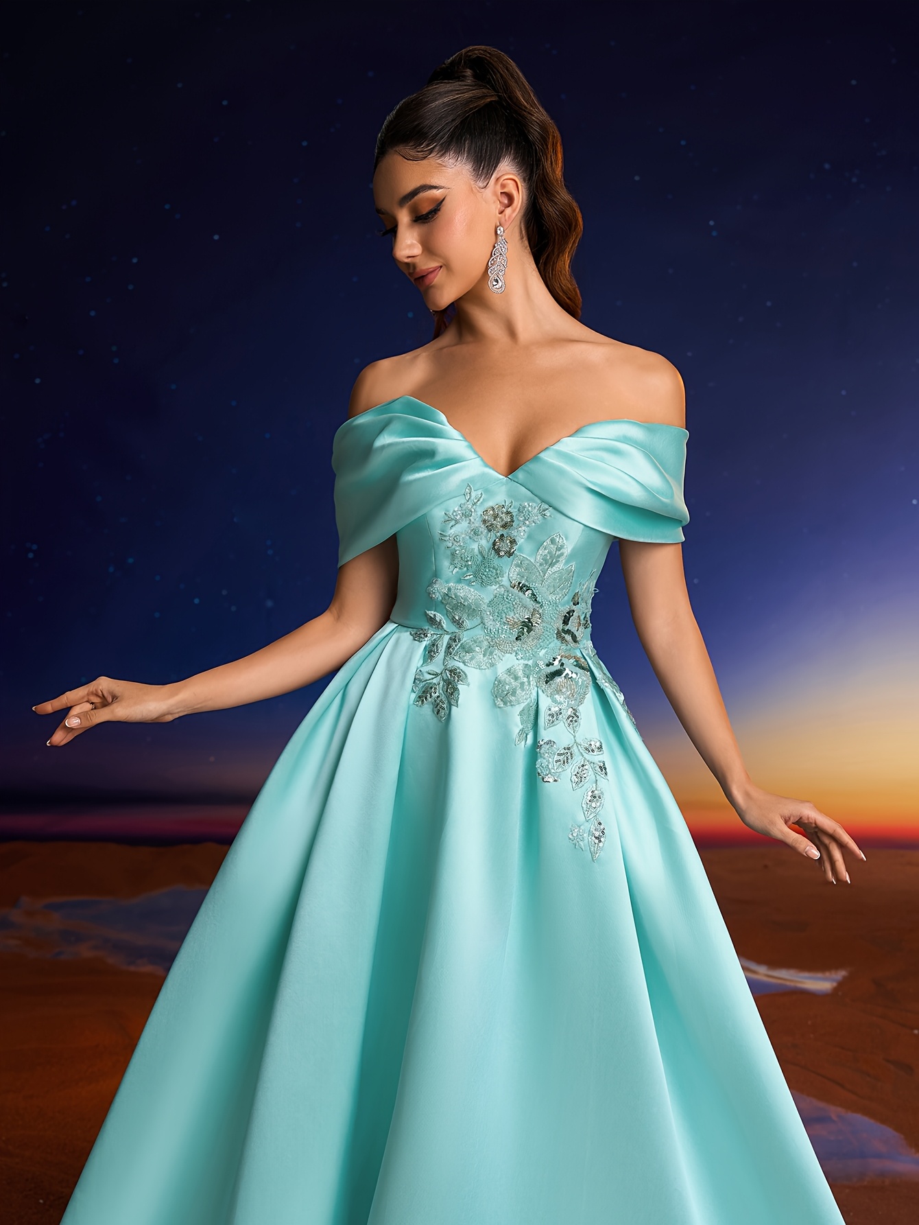 Formal Evening Dress Suitable Formal Dances Parties Wedding