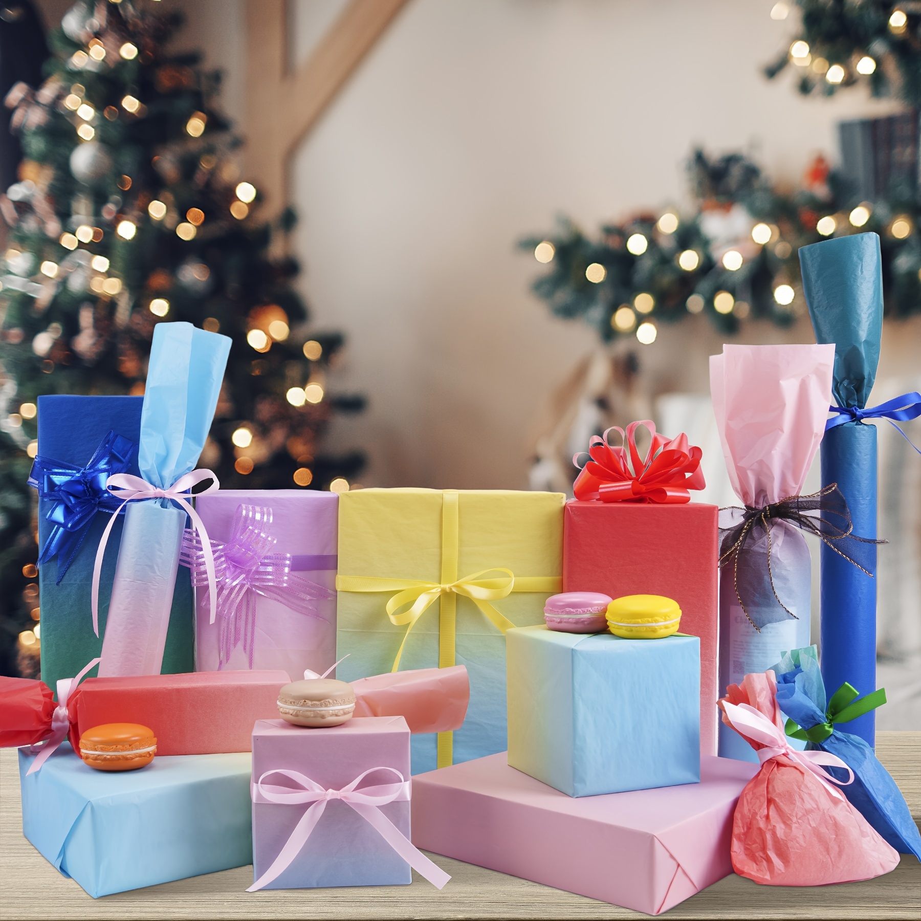 Papel Belen Navidad Papel Seda Navidad MIAHART 60 Hojas De Papel De Seda De Navidad De Copo De Nieve Plateado De 50 X 35 Cm, Papel De Regalo Para Manualidades Y Decoración