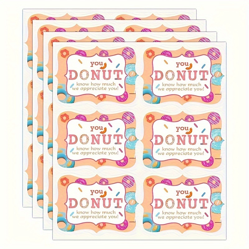 

60pcs Appreciation - , -adhesive Labels For & Office Supplies