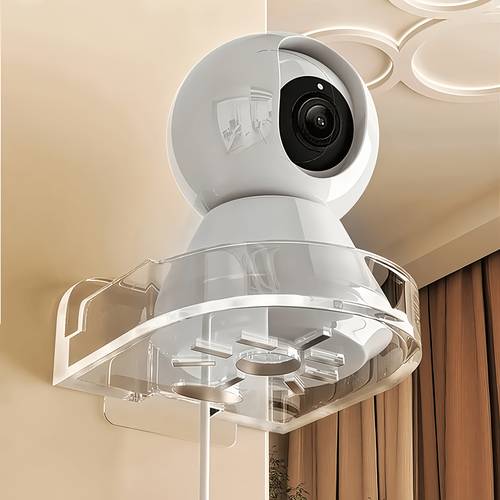 adjustable heavy duty wall mounted camera mount suitable for indoor outdoor use no drill installation with screws space saving stable bracket for cameras for office cctv systems easy setup