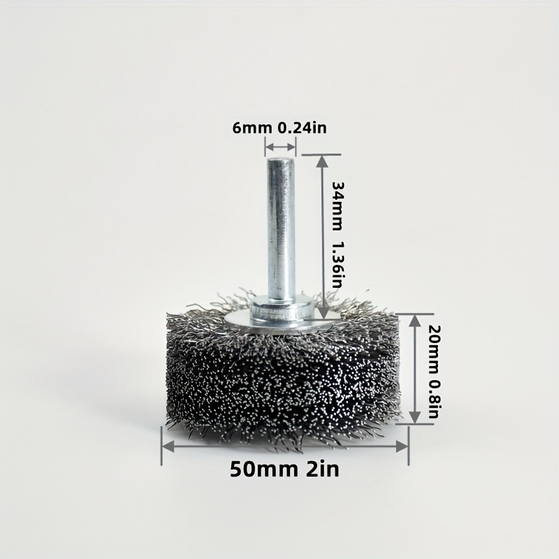 A High-quality Wire Brush For Mold Grinding Machines And Rotary Tools - Durable, Rust Removal, And Surface Polishing