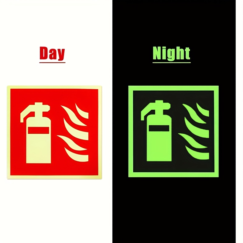 Fire Extinguisher Safety Sticker / Decal – For Boat, Garage, Home, Vehicle Window 10 thumbnail image