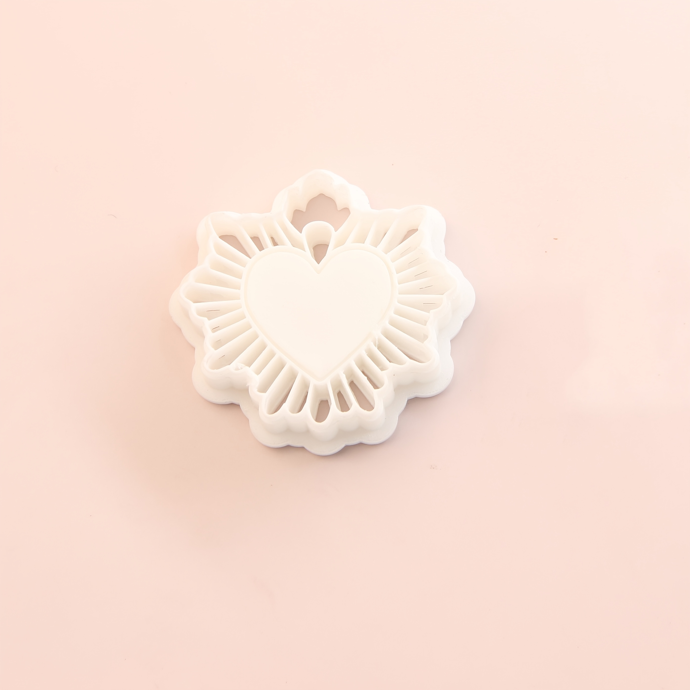 TEMU 1pz Tagliapasta per Creazione Gioielli San Valentino, Tagliapasta per Orecchini a Forma di Cuore, Kit per Creazione Gioielli
