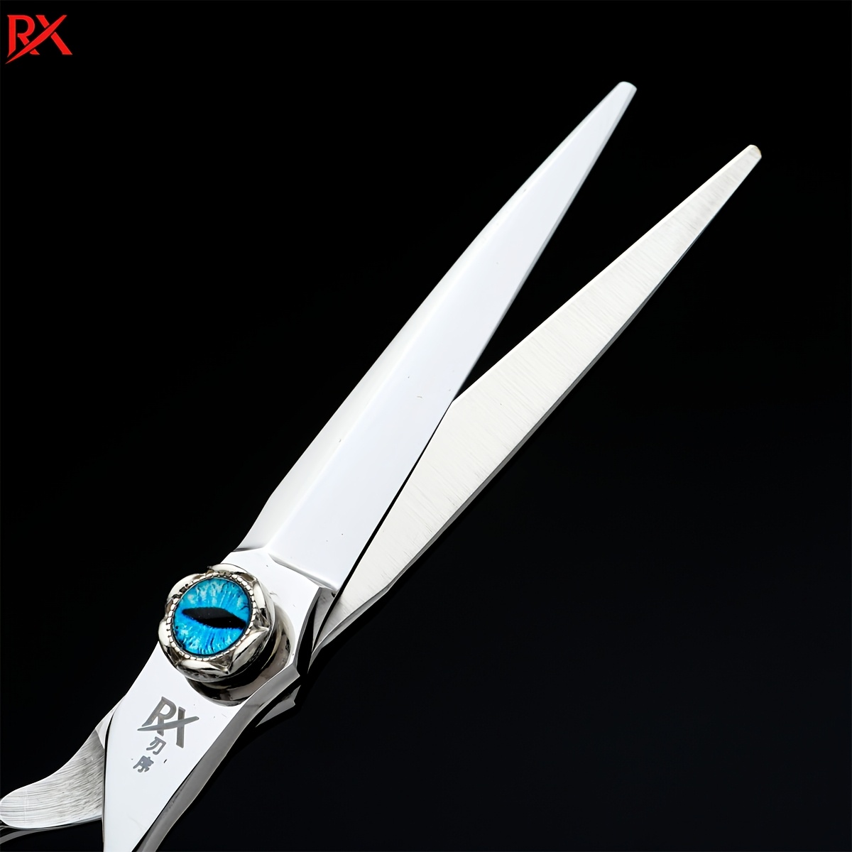 Devil's Eye VG10 Steel Flat Mouth Thinning Shears, Japanese Design