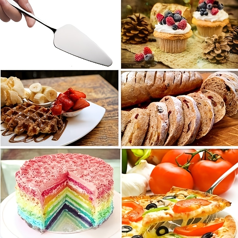 Stainless Steel Pie/Tart Servers, 4pcs Set