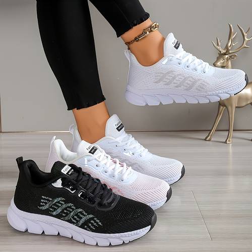 sneakers low top lace up womens lightweight and breathable running shoes with a shock absorbing flexible sole and a comfortable fabric upper suitable for daily casual wear outdoor sports ball games badminton tennis track and field and road
