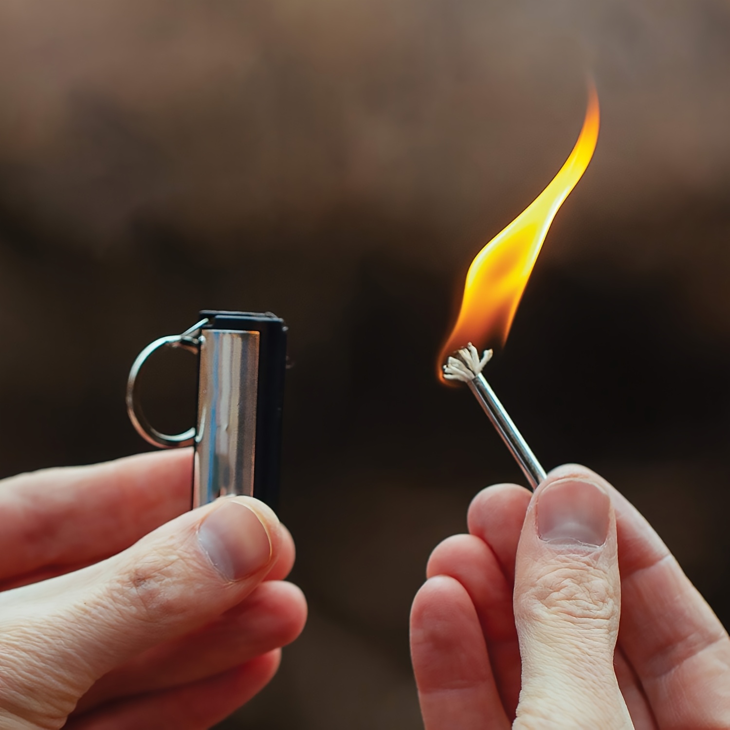 5/10/20-count Perpetual Match, Portable Waterproof Emergency Survival Matches, Suitable for Outdoor Camping, An Ideal Gift for Fathers And Husbands, Unlimited Use - No Batteries Required (fuel Not Included).,: Flash