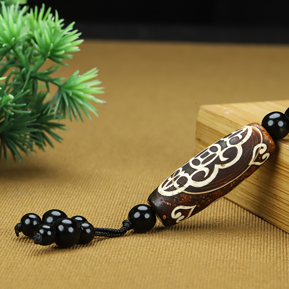 Bohemian Retro 9-Eye Sky Stone Bead Necklace