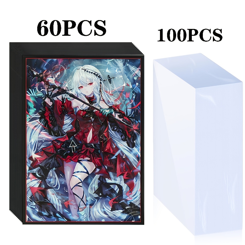 anime card sleeves sold on Temu United States