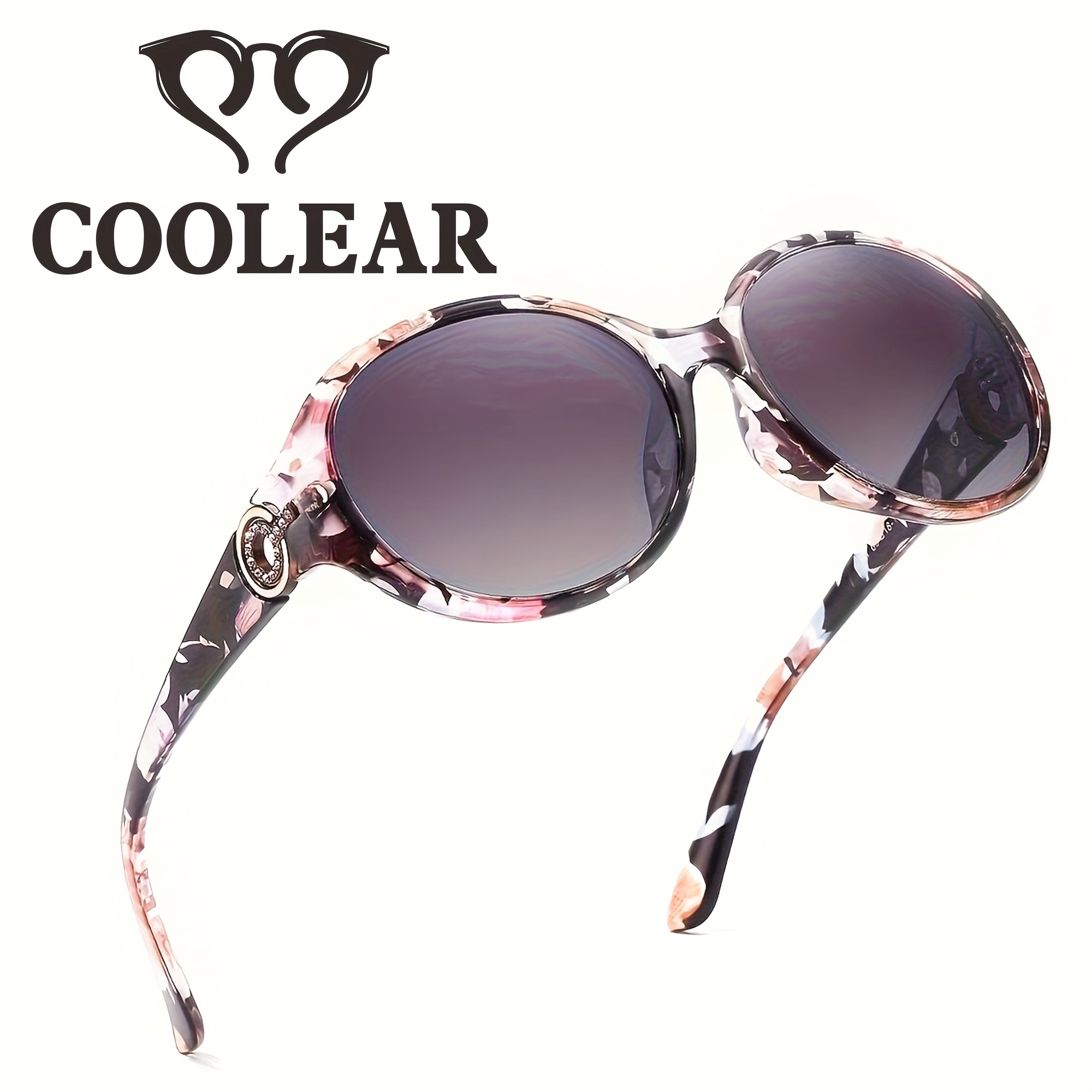 

Coolear Polarized Glasses For Women Vintage Glasses Oversized Big Glasses Ladies Shades